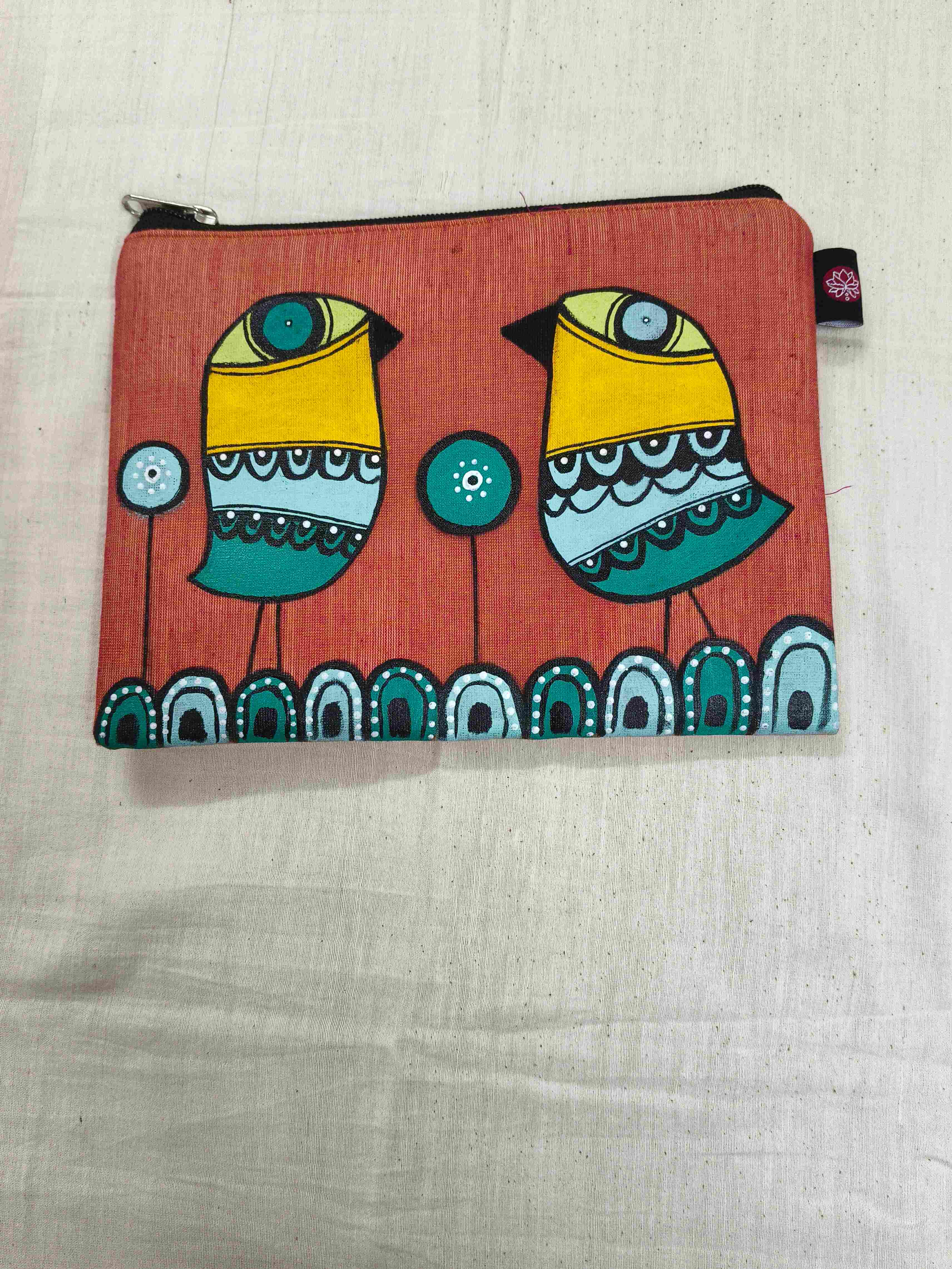 Handpainted Pouch